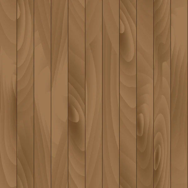 Illustration sans couture de vecteur de texture en bois plat — Image vectorielle