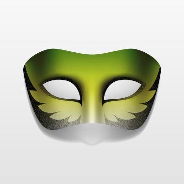 vektör karnaval maske parti maskesi izole