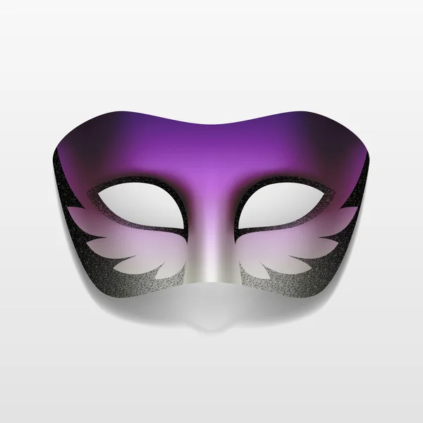 Vektor Karneval Maskerade Party Maske isoliert — Stockvektor