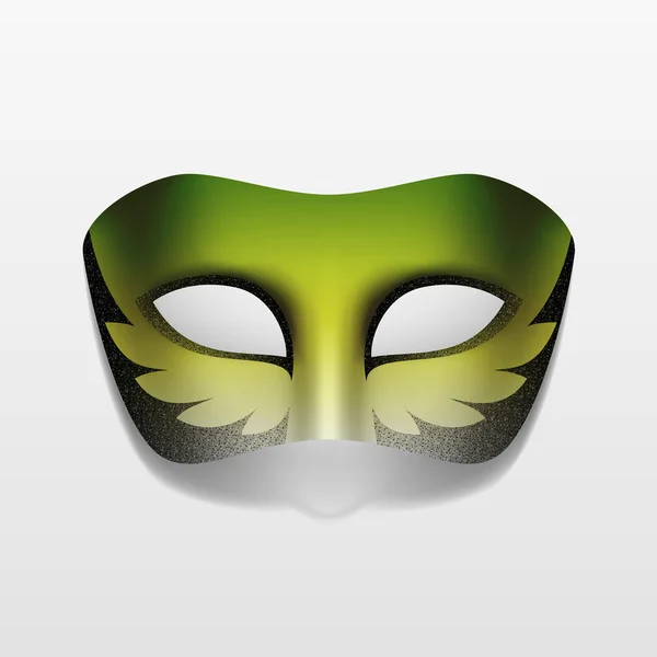 Máscara de fiesta de carnaval vectorial aislada — Vector de stock
