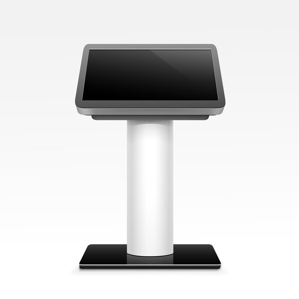 Information Display Monitor Terminal Stand