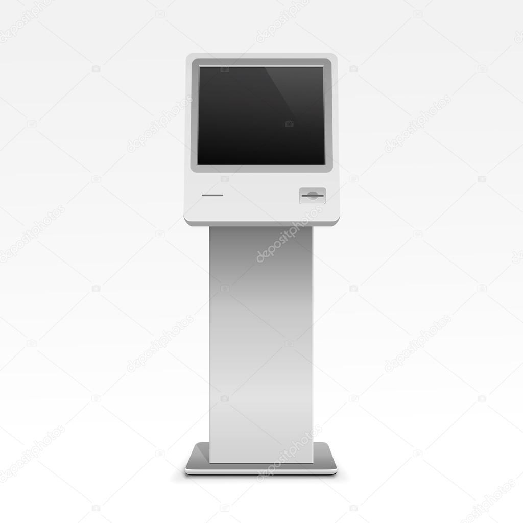 Information Display Monitor Terminal Stand