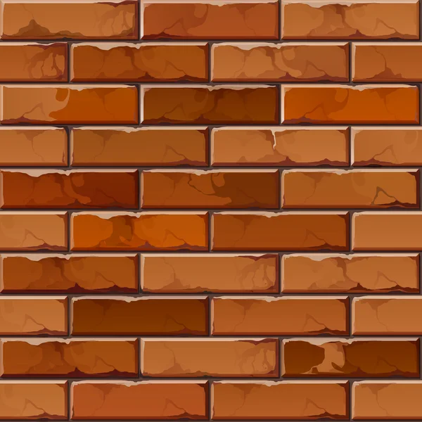 Wektor cegły ściany wzorku tekstury tło — Wektor stockowy