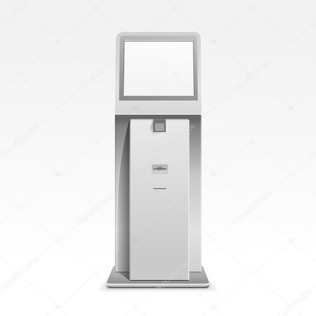 Information Display Monitor Terminal Stand