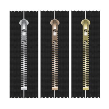 Fermuarlar vektör kümesi