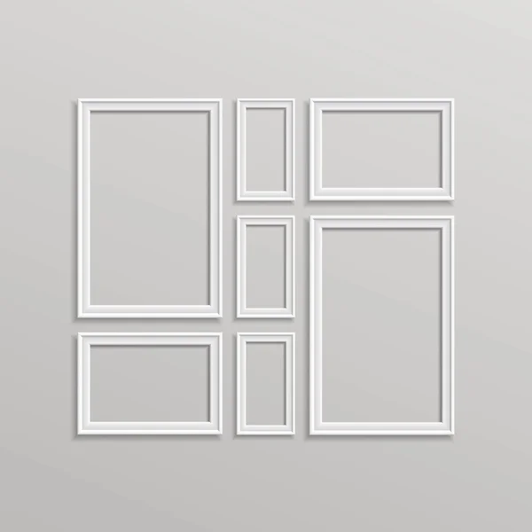 boş resim çerçevesi şablon kompozisyon vektör