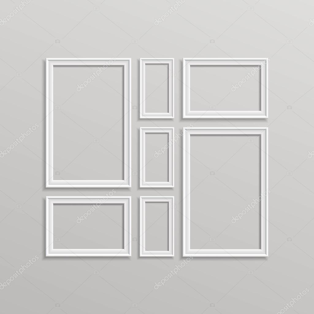 Vector Blank Picture Frame Template Composition Stock Vector by ©Zonda Vector Blank Picture Frame Template Composition Stock Vector by ©Zonda