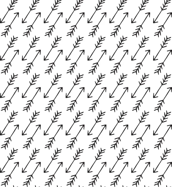 Seamless arrow pattern, background — ストックベクタ