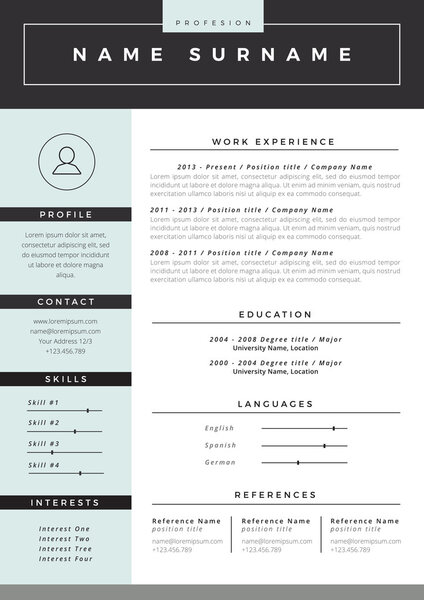 Resume template