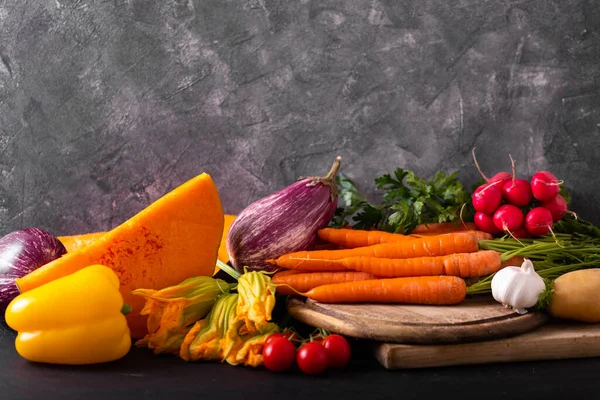 Nature Morte Avec Des Légumes Automne — Photo