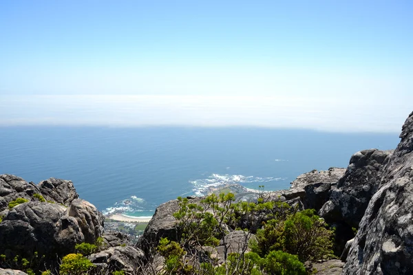 Vista Dalla Cima Della Table Mountain Città Del Capo Sud — Foto Stock