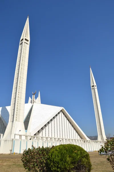 Mezquita Faisal Pakistán Islamabad — Foto de Stock