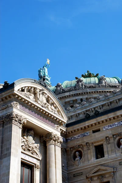 Exterior da Ópera Garnier — Fotografia de Stock