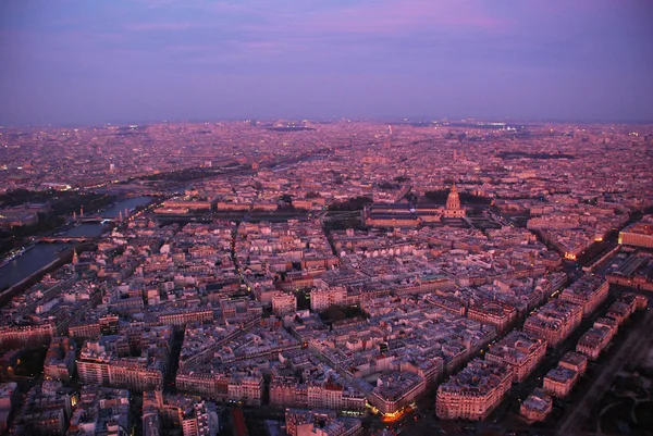 Парижа вночі — стокове фото