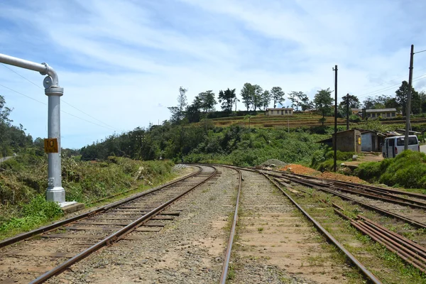 Eisenbahn in sri lanka — Stockfoto