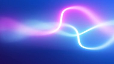 soyut mavi ve kırmızı ortam ışık arkaplanı