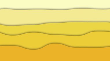 Açık, güneşli, sarı, eğimli, pürüzsüz, kıvrımlı animasyon arka plan. Rastgele hareketler metin çerçevesi, minimum düz elmas kenarı. Çokgen parlak geometrik desen. Sonsuz saf geçiş şekli