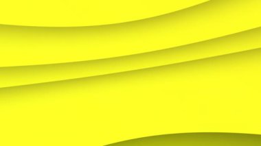 Açık, güneşli, sarı, eğimli, pürüzsüz, kıvrımlı animasyon arka plan. Rastgele hareketler metin çerçevesi, minimum düz elmas kenarı. Çokgen parlak geometrik desen. Sonsuz saf geçiş şekli