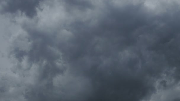 Eftermiddag Moln Och Magnifik Himmel Snabb Rörelse — Stockvideo