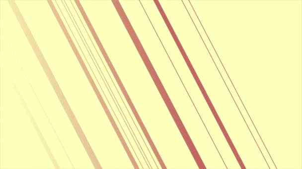 Fond abstrait jaune avec des lignes — Video