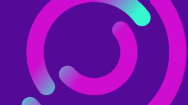 soyut mor arkaplan renkli eğimli çemberler