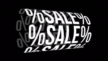 Kara Cuma indirimi. Kara Cuma Döngü Animasyonu. Reklam Animasyon Sancağı. Kinetik tipografi animasyonu. Kinetik Biçim Kara Cuma Arkaplanı