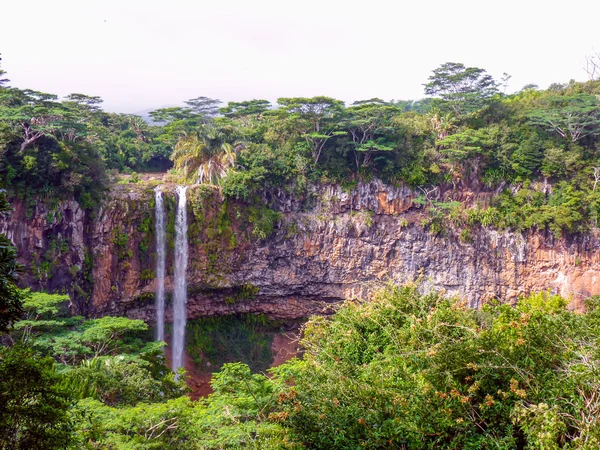 Cascate di Chamarel selvaggio — Foto Stock