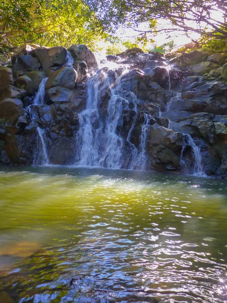 Twenty-Three Colored Earth Waterfalls — Stock Photo, Image