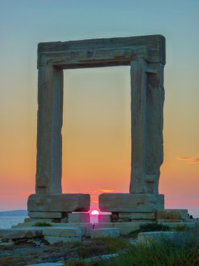 Portara - Harabeleri, antik Delos Apollon Tapınağı