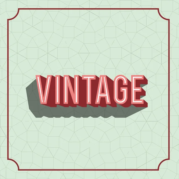 Vintage, retro designuppsättning — Stock vektor