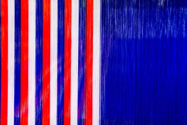 Geleneksel tarzı el yapımı dokuma