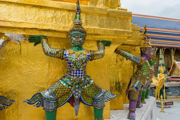 Wat Phra Kaew, Chrám smaragdového Buddhy — Stock fotografie