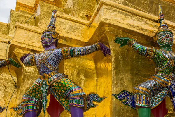 Wat Phra Kaew, Chrám smaragdového Buddhy — Stock fotografie