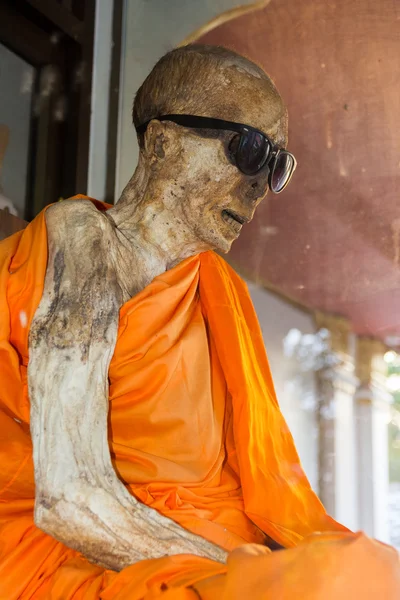 Mumifikované mnich v Koh Samui island — Stock fotografie