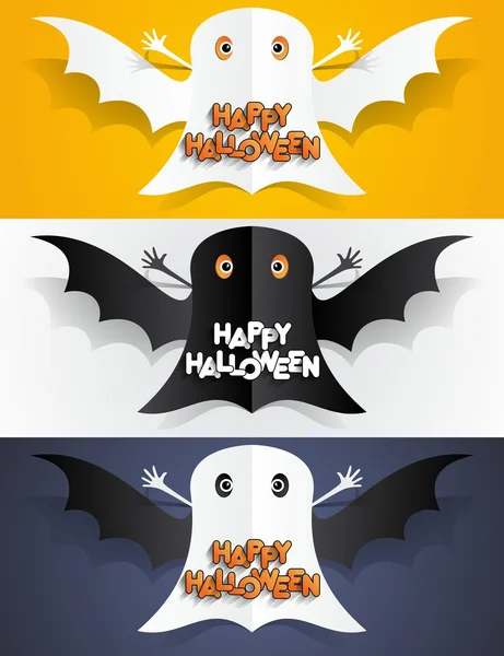 Joyeux Halloween Carte — Image vectorielle