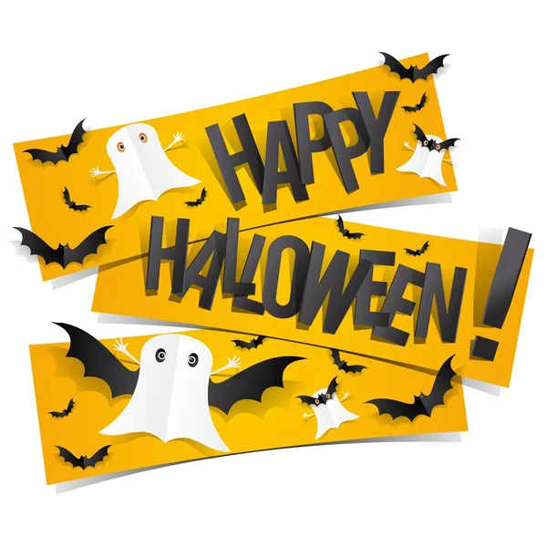 Boldog Halloween kártyát! — Stock Vector