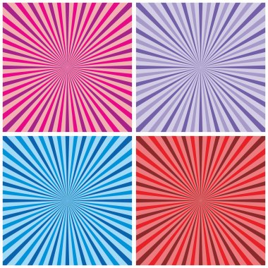 arka planlar ile Radyal ışınları ayarla