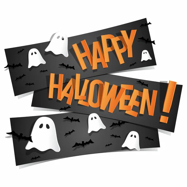 Joyeux Halloween Carte — Image vectorielle