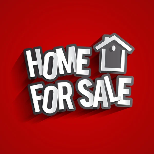 Σπίτι προς πώληση — Διανυσματικό Αρχείο