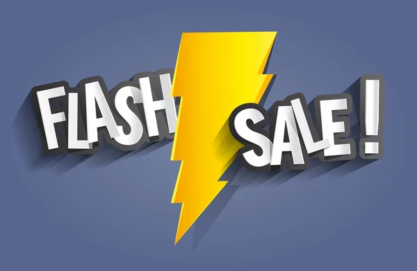 Flash Sale — Stock Vector