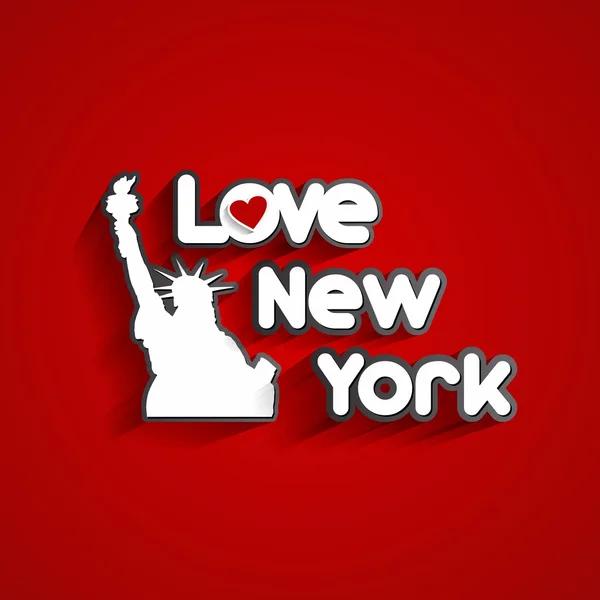 I Love New York — Stock Vector