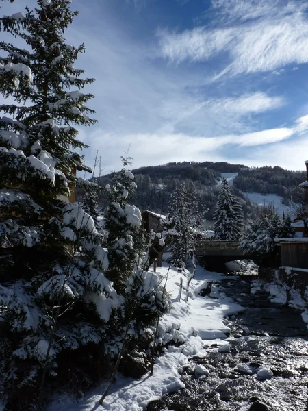 Vintern berg — Stockfoto