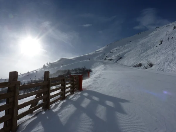 Montagne invernali — Foto Stock