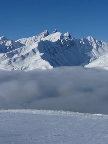 Montagne invernali — Foto Stock