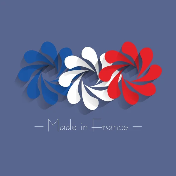 Fabricado en Francia — Archivo Imágenes Vectoriales