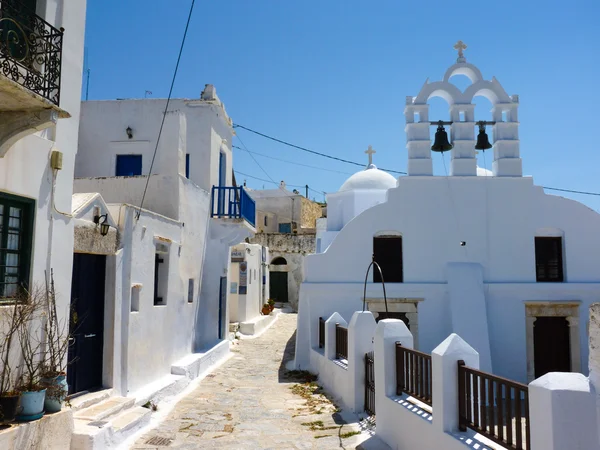 Chora la capital de la isla de Amorgos —  Fotos de Stock