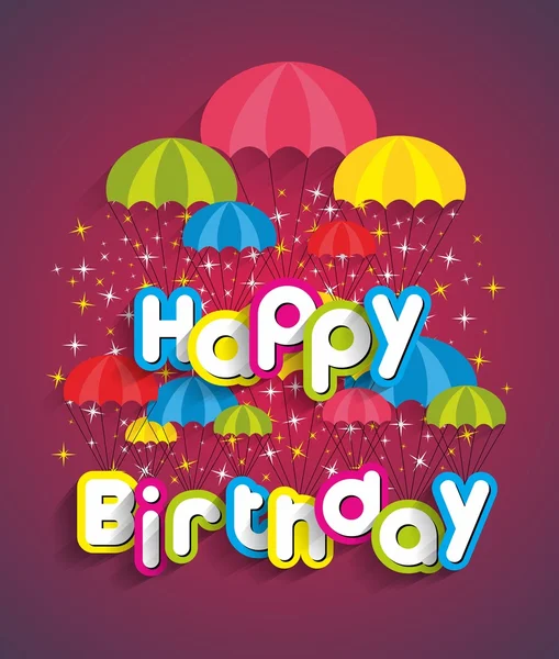 Happy Birthday — Stock Vector