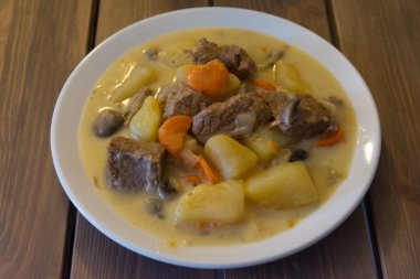 Fransız Dana blanquette