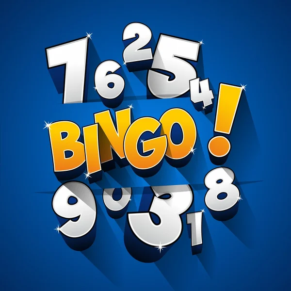 Bingo, τζάκποτ σύμβολο — Διανυσματικό Αρχείο