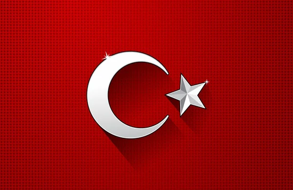Σημαία Τουρκίας — Διανυσματικό Αρχείο